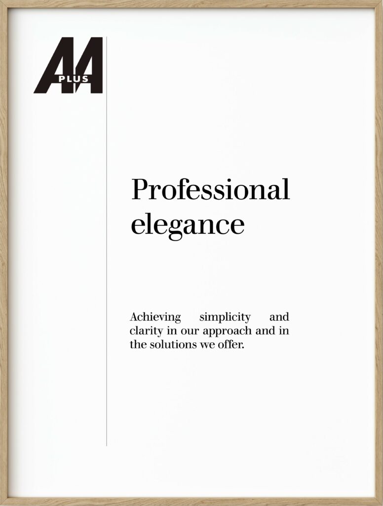 Professional elegance
