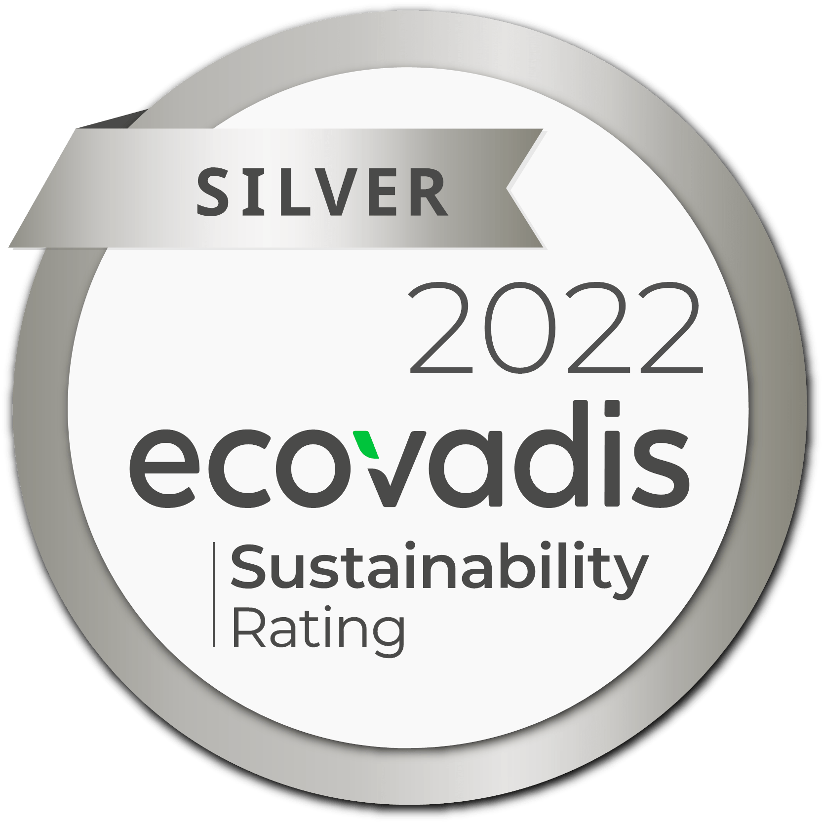Ecovadis-2022 silver medal